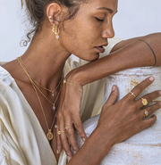 Ananda Soul -Intuitive Wisdom Hoop Earrings
