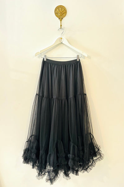 Tulle Skirt in Noir