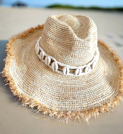 Cowrie Shell Hat Charm