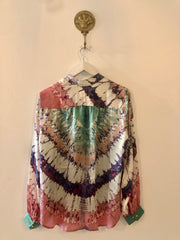 The Havana Silk Blouse in Del Morro