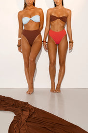 FELLA Brian Bikini Bottom in Fudge