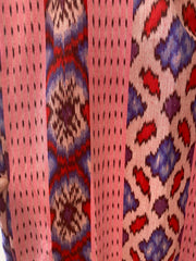 Ponza Island Dress in Pale Pink Ikat