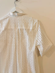 Cuba Libre Embroidered Cotton shirt dress