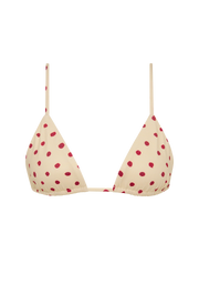 FELLA Arnie Bikini Top in Polka Red
