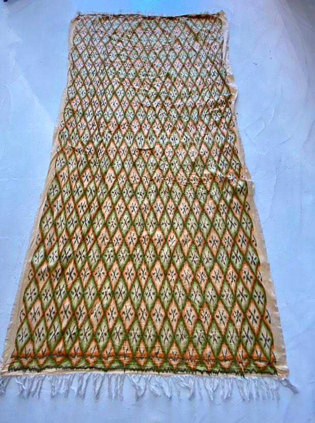 Ikat Beach Towel Sarong in Citrus