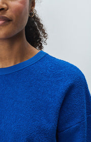 American Vintage Bobypark Sweatshirt in Prussian Blue