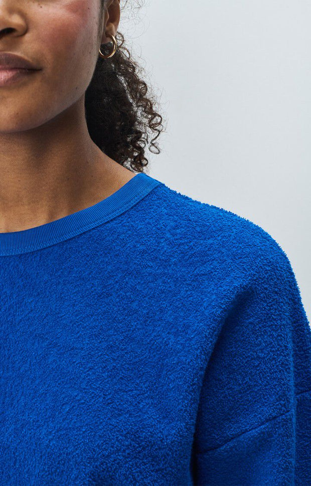 American Vintage Bobypark Sweatshirt in Prussian Blue