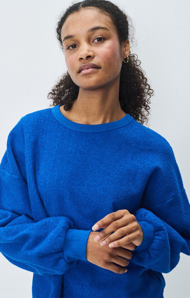 American Vintage Bobypark Sweatshirt in Prussian Blue