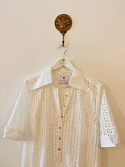 Cuba Libre Embroidered Cotton shirt dress