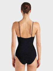 HUNZA G Coverage Pamela Swimsuit in Black