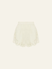 PRE ORDER - PEONY Memoir Short in cream