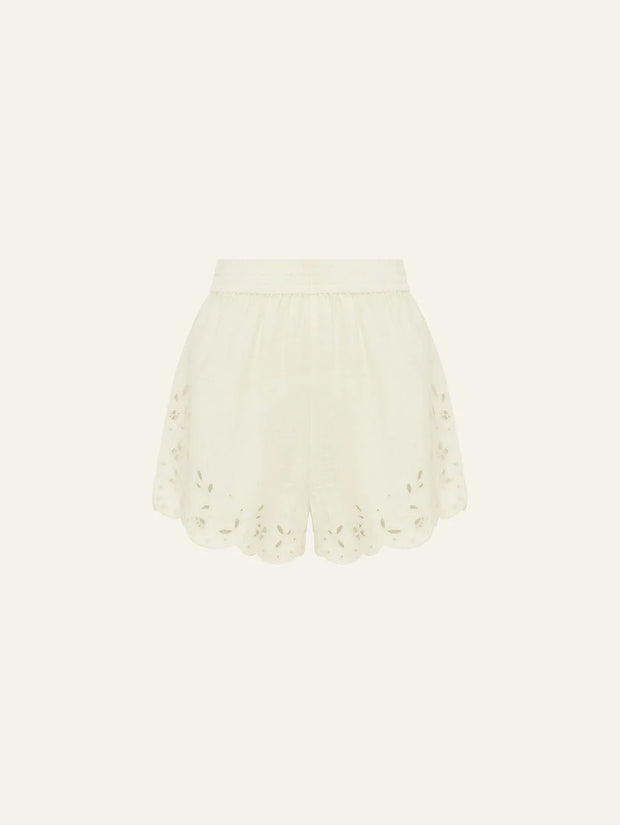 PRE ORDER - PEONY Memoir Short in cream