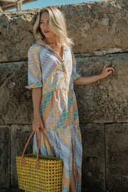 Sahana Poco Dress in yellow