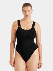 HUNZA G Domino Swim in Black