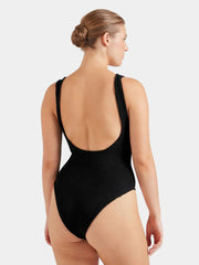 HUNZA G Domino Swim in Black