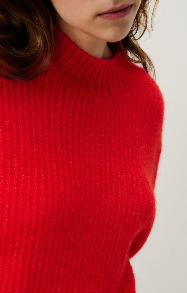 American Vintage EAST Jumper in Chilli Melange