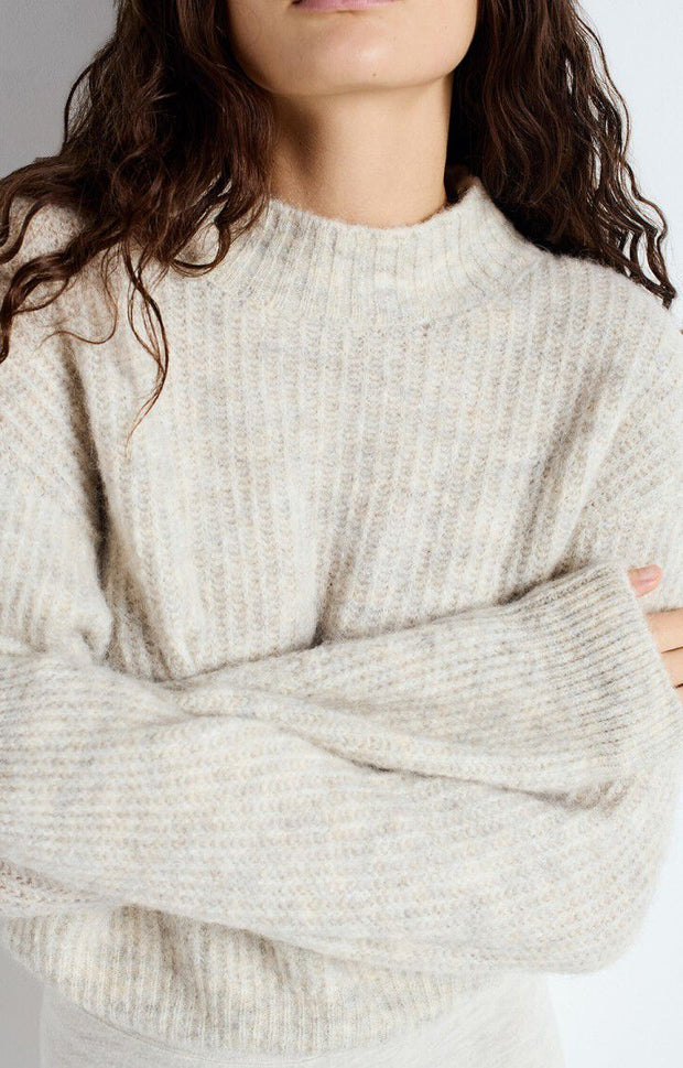 American Vintage EAST Jumper in Powder Melange