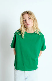 American Vintage Fizvalley Short Sleeve Tshirt in Watercress
