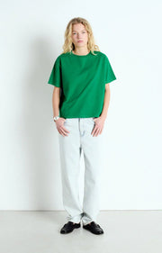 American Vintage Fizvalley Short Sleeve Tshirt in Watercress