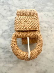 Raffia Belt