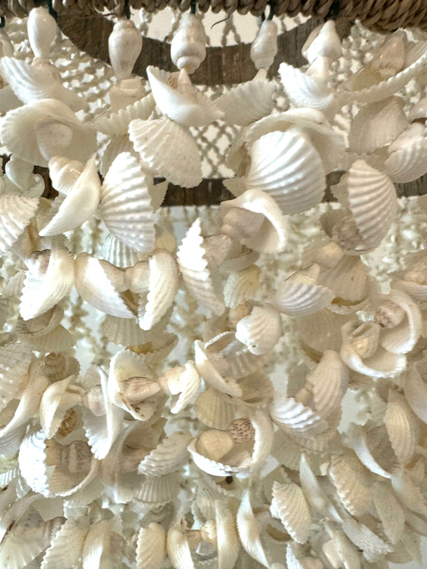 Shell Chandelier Large Tier and Twine