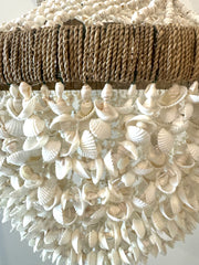 Shell Chandelier Large Tier and Twine