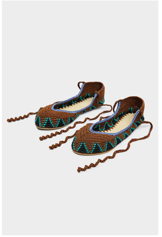 Kashura BALLERINA HIGH ALMOND BROWN