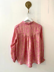 Marseille Silk Blouse in Dusk