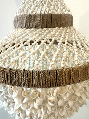 Shell Chandelier Large Tier and Twine