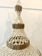 Shell Chandelier Large Tier and Twine