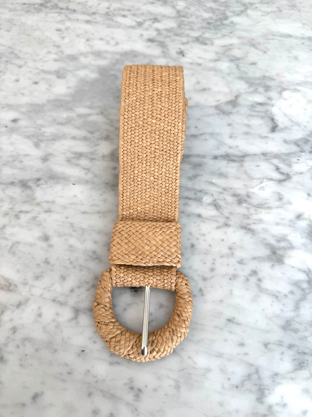 Raffia Belt