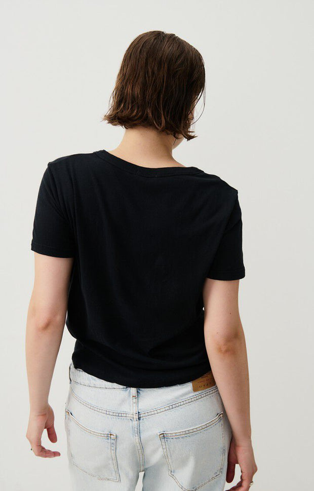 American Vintage Gamipy 02B T Shirt in Black