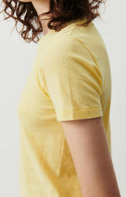 American Vintage Gamipy 21 T Shirt in Lemonade