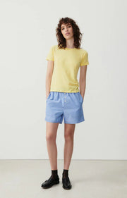 American Vintage Gamipy 21 T Shirt in Lemonade