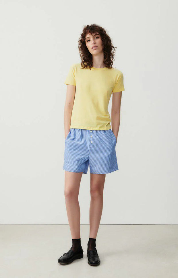 American Vintage Gamipy 21 T Shirt in Lemonade