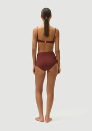 FELLA Marco Bikini Bottom in Fudge Iridescent Sea Fremantle Perth
