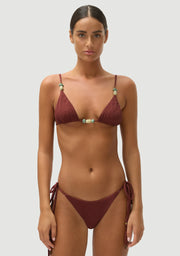 FELLA Marcus Bikini Bottom in Fudge