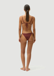 FELLA Marcus Bikini Bottom in Fudge