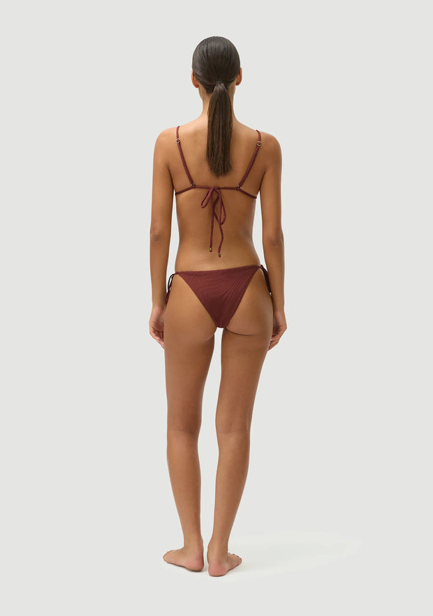 FELLA Marcus Bikini Bottom in Fudge