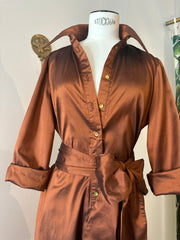 Palermo Maxi Dress in Copper