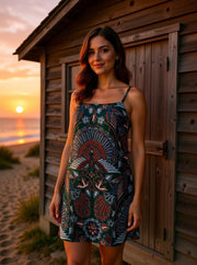 Batik Dress by Iridescent sea, South fremantle, Australia 
