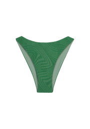 At iridescent sea Fremantle, FELLA Elvis Bikini Bottom in Serpentine High cut 90s classic bikini bottom Suitable for all shapes and sizes Cheeky cut Fully lined Featuring our Pique fabrication, a fine circular texture with a soft buttery feel