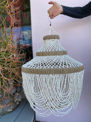 Shell Chandelier  in Fresco