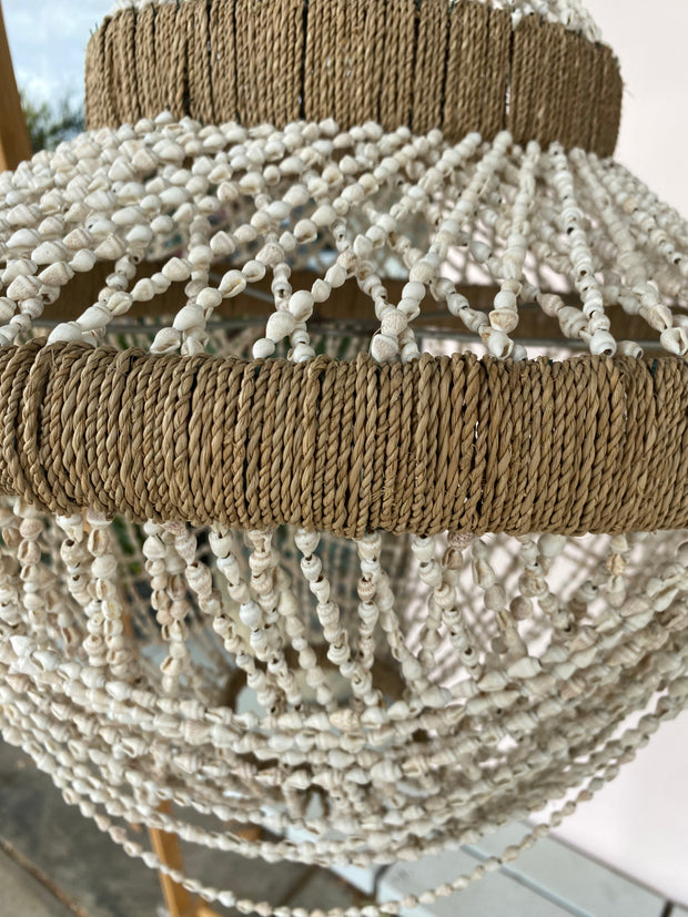 Shell Chandelier  in Fresco