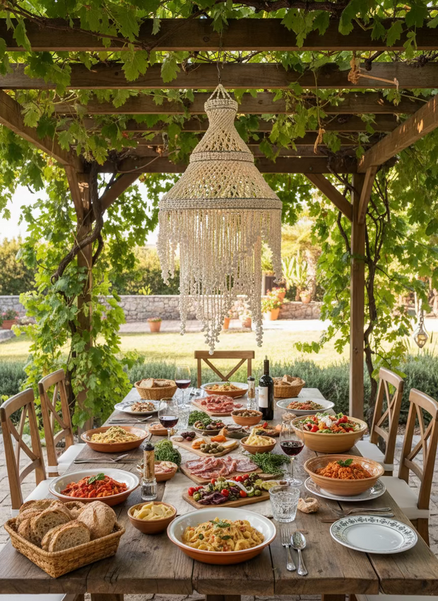 Shell Chandelier Capri