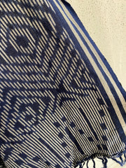 Ikat Beach Towel Sarong in Cactus