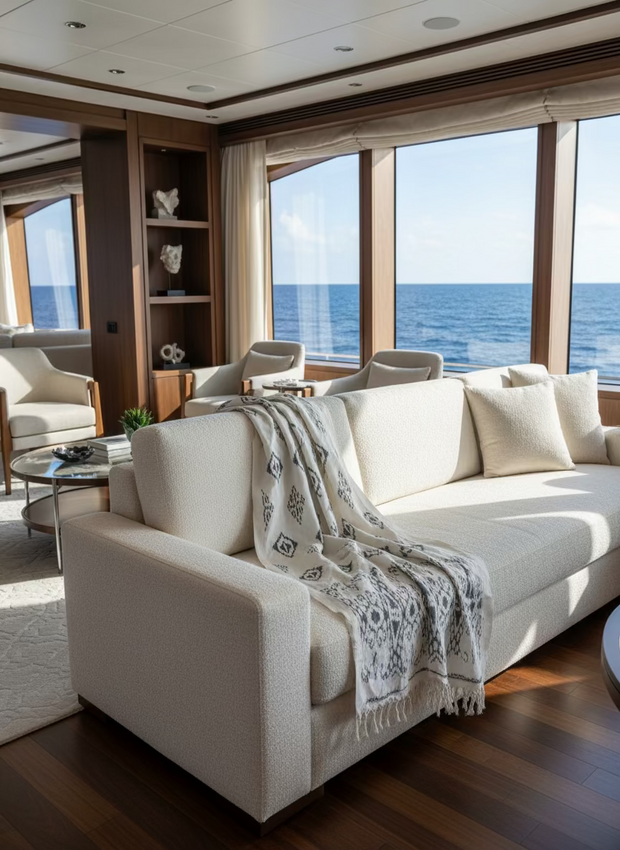 ikat towel, iridescent sea, 
south fremantle 
