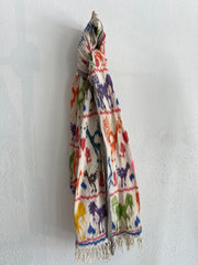 Ikat Animals Beach Towel Sarong