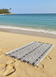 ikat towel, iridescent sea, 
south fremantle 