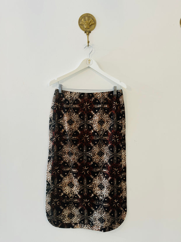 Batik Skirt in Lotus